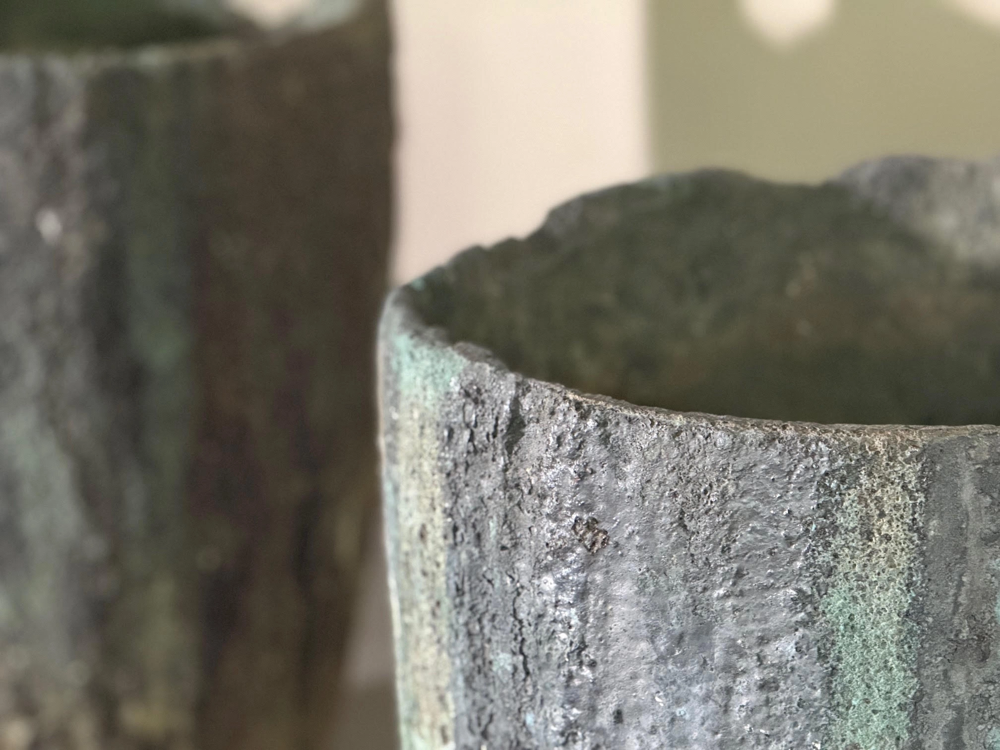 French Antique Large Crucibles - Image 6